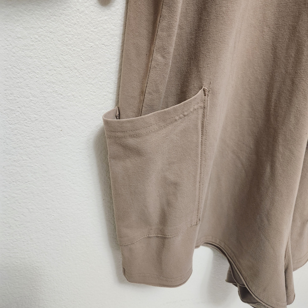 Free People FP Movement Women's Hot Shot Tee Romper Tan Jumpsuit Mocha Latte - Picture 6 of 16